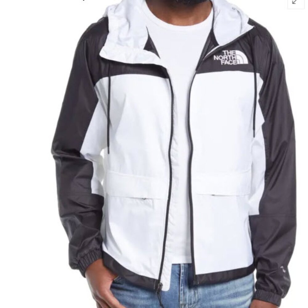 The North Face Men's Himalayan HMYLN Wind Shell Hooded Jacket Size M EUC